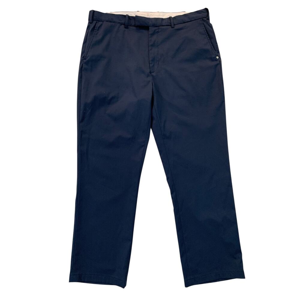 RLX RALPH LAUREN Men size 38 X 29 Navy Performance Golf Pants Tailored Fit